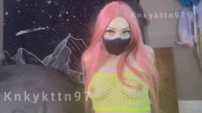 Glass Dildo Smearing (KnkyKttn97) Solo, Poop [FullHD 1080p] Shitting