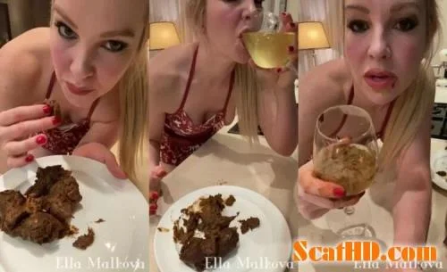 Scat Ella - Eating Shit (Scat Ella)  [DVDRip] ScatLab.net