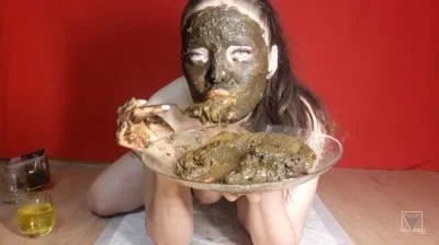 Scat Swallow Extra Big And Extreme Vomit By Top Girl (Babe Lina) Eat Shit, Solo [FullHD 1080p] SG-Video.com ScatLab.net