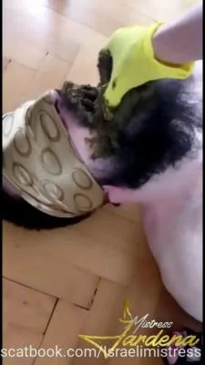 Scat lunch for my dirty slut (Mistress Jardena) Kaviar, Humiliation [SD] Scatbook.com