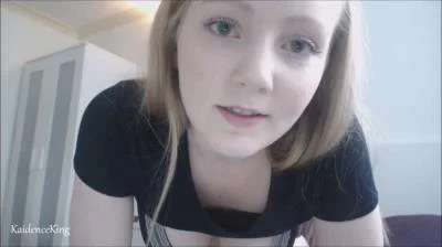 Condom Drinking Instructions (Kaidence King) Natural Tits, Teen [FullHD 1080p] Clips4sale.com ScatLab.net