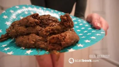 Eat Shit Or Else (Ella Dearest aka Efro Ella) Solo, Defecation [FullHD 1080p] Scatbook.com ScatLab.net