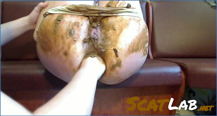 Dirty Barbara's MILF Dildo Play in White Panty from Amarotic Scatten – ScatLab poster