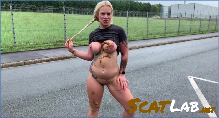 Devil Sophie, SteffiBlond Hungry for sports - please shit me really full - Public on the roadside – Masturbation, Fingering FullHD 1080p