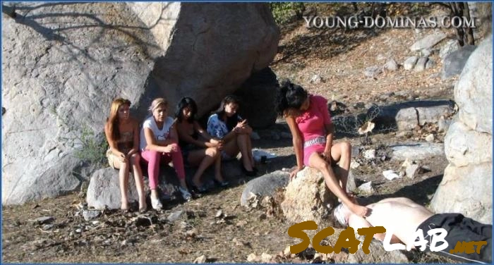 Young-Dominas Shit Eating, Spanish – Quick Shit on the Rocks Part 1 SC Mexico, Spanish