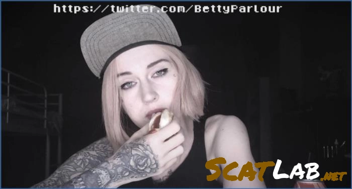 DirtyBetty Smearing, Pissing – Puke and Vomit After Hot-Dog With Cum Russia – ScatLab poster