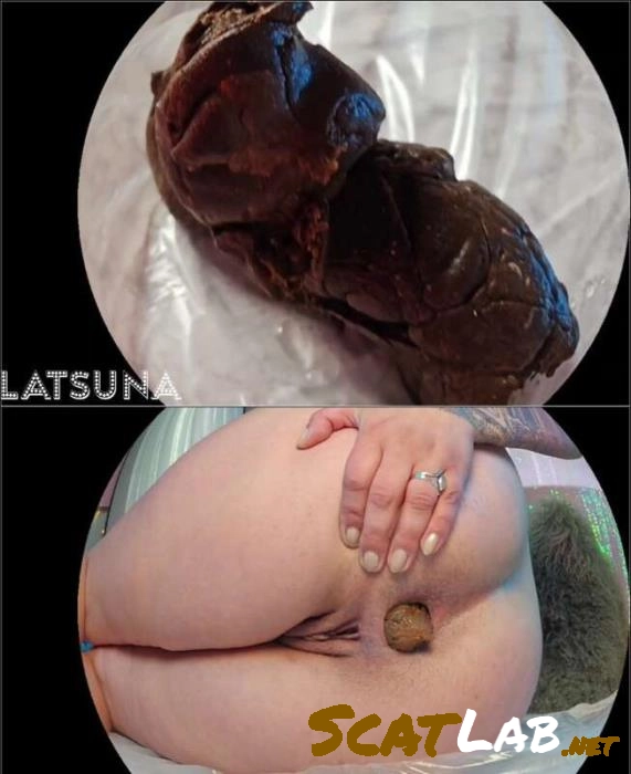 Lady Latsuna's Eat Shit, Spitting – Fisheyedouble New Zealand – ScatLab poster