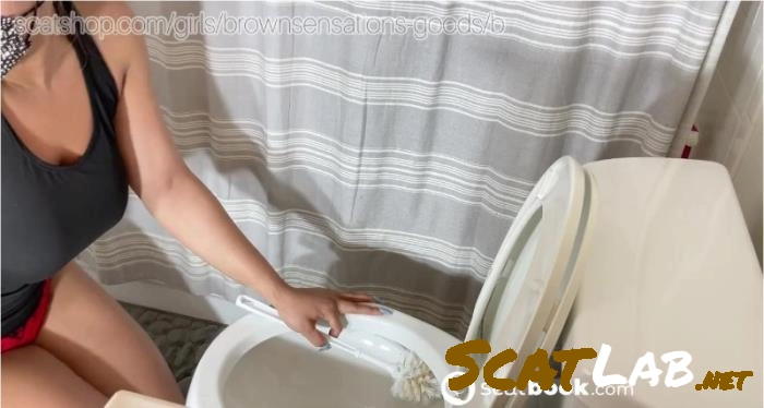 BrownSensation8 HD Scatbook Video: Intense House Chores Scene