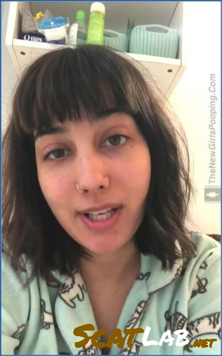 ScatLab's Cute Sabrina Delivers Intense Brunette Pissing Action