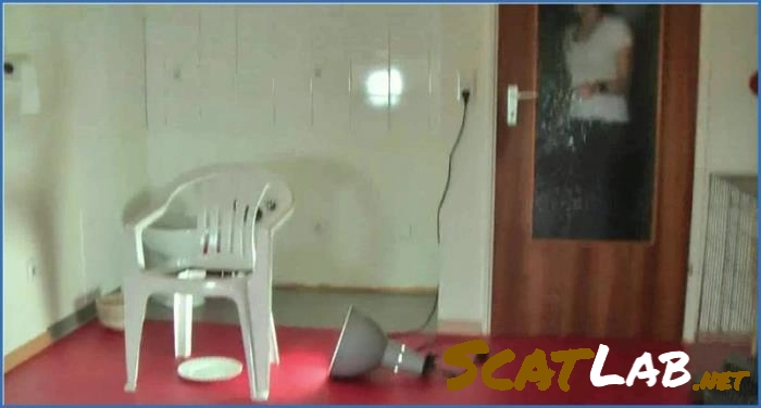 Lady Amira Dominates Slave Bodo in Intense Scat and Pissing Session – ScatLab poster