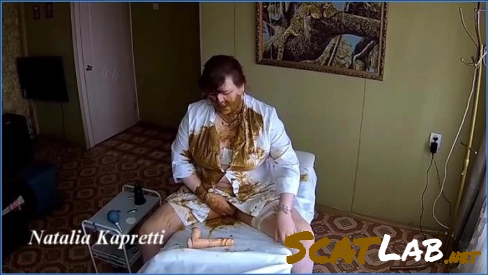 Natalia Kapretti Dirty Talking and Shit Eating with Strap-On on Scat-Hub and ScatBook – ScatLab poster