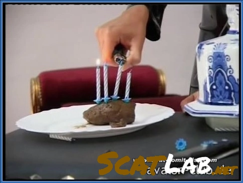 Lady Kate, Susan, and Marc in Extreme Scat-Vomit-Piss Enema Session – ScatLab poster