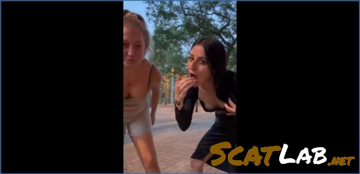 Venom Evil and Greek Goddess Unleash Wild Puking Madness in FullHD Barcelona Adventure – ScatLab poster