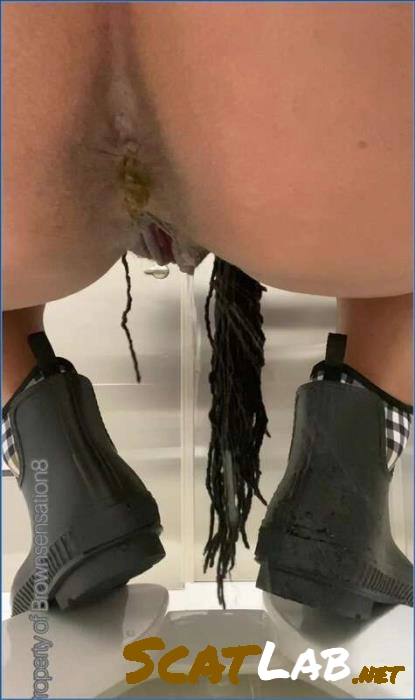 POV Toilet Snake: Intense Dildo Masturbation with Brownsensations Goods in FullHD