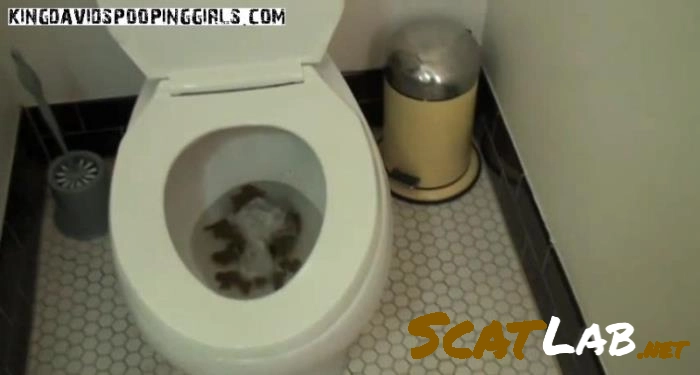 Jessie Goes Wild on the Toilet, HD Scat Vid