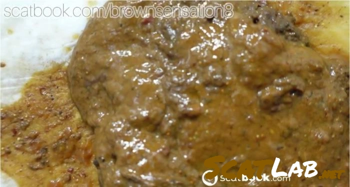 Download BrownSensation8 Kaviar and Puke Madness in Stunning HD 720p ScatLab.net