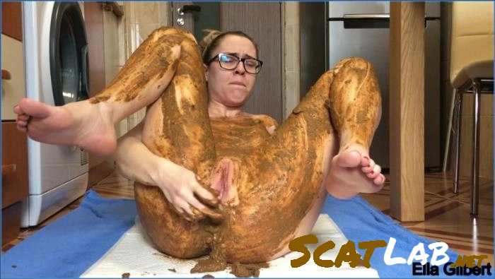 Ella Gilbert Masturbation, Smearing – Extreme Facial And Clothing Smearing (FullHD 1080p)