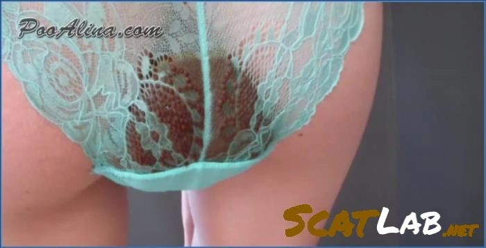 "Ukrainian Fetish: Alina's Lake Bath and Scat Play in HD" – ScatLab poster