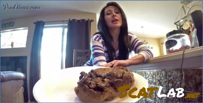 Striped Kitchen Slave Humiliated with Scat and Smearing – ScatLab poster