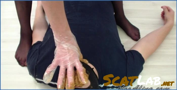 Alina's Scat Dance and Slave Humiliation in HD on Scat-Shop – ScatLab poster