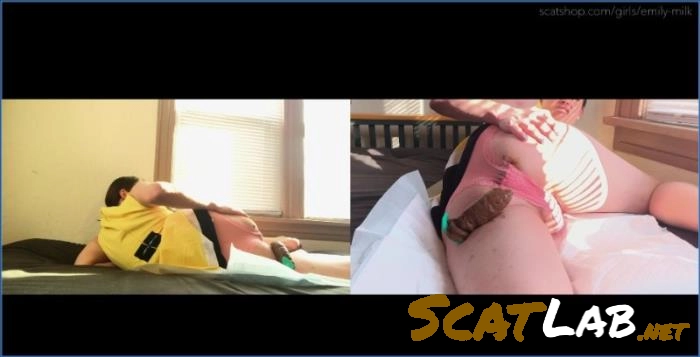 Emily Milk's Hardcore Scat-Shop Anal Adventure with Massive Butt Plug