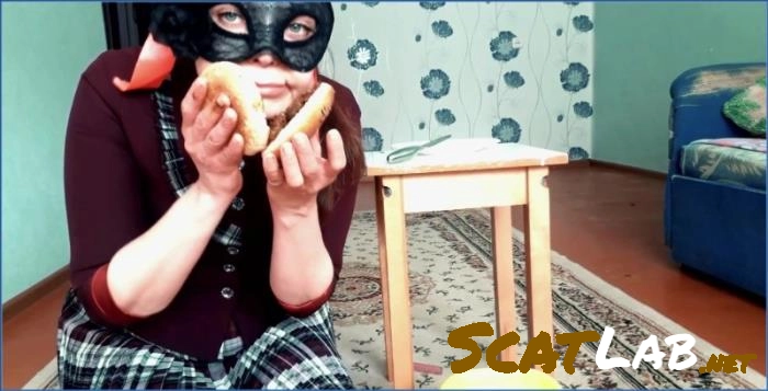 Top Babe Lina in FullHD Scat Real Swallow Scene – ScatLab poster