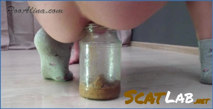 PooAlina's Smelly Enema and Verbal Humiliation Porn HD – ScatLab poster