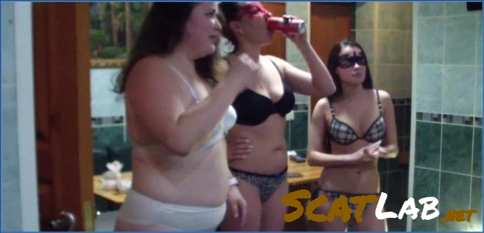 Download Verbal Humiliation and Scat Fetish: Toilet Slave Serves Four Russian Ladies in Sauna ScatLab.net