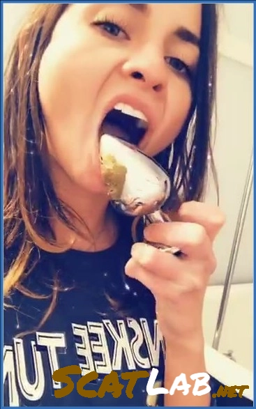LilbuttLex Licks Butt Plug Clean in Hardcore Anal Scat Action SD – ScatLab poster