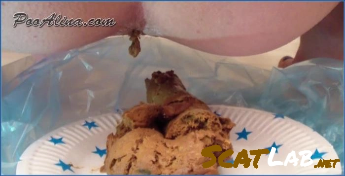 Ukrainian Fetish: Alina’s Intimate Scat Performance in HD – ScatLab poster