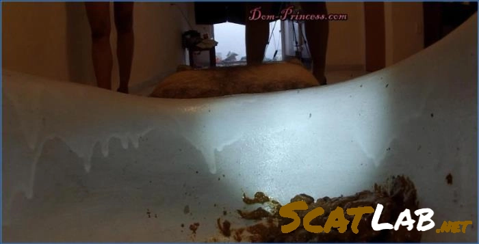Latina Femdom Scat: Denise, Gabi, Astrid, Nataly in Extreme Verbal Humiliation - scat porn video at ScatLab.net
