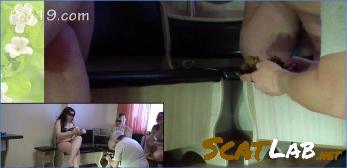 Ukrainian Scat Fetish with Milana Smelly and Mistresses in FullHD - scat porn video at ScatLab.net