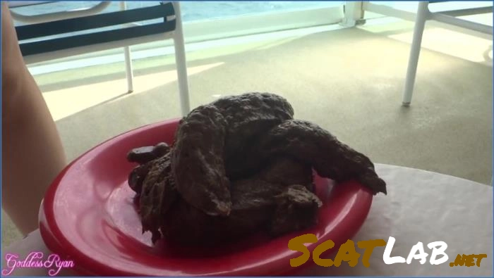 Download Goddess Ryan's rough Scat Fetish on Cruise Balcony in FullHD ScatLab.net