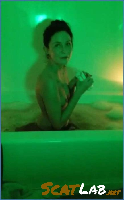 Valentine's Day Bathtub Scat Domination HD Anal Play - scat porn video at ScatLab.net