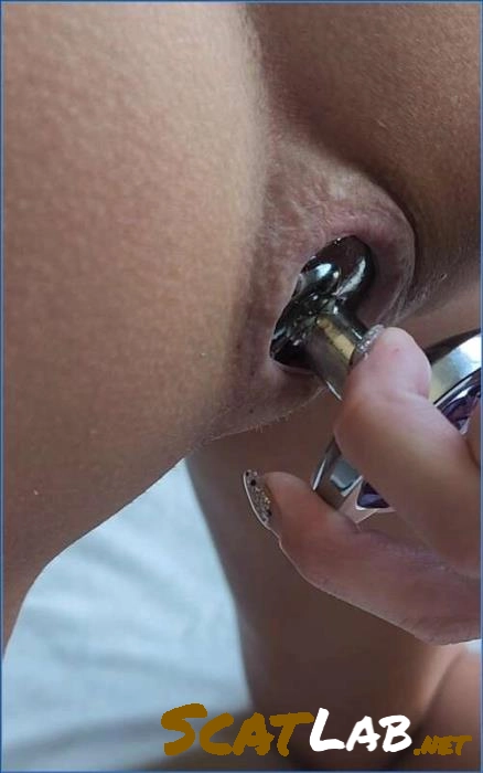 Pulling Plug Out Slowly: LilbuttLex in Raw BDSM Poop Scenes from Scatbook – ScatLab poster