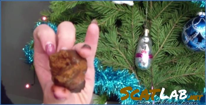 Christmas pooping from Alina delivers extreme scat domination HD – ScatLab poster