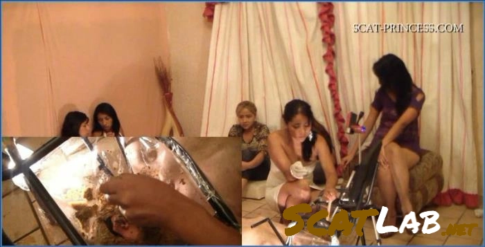 Latina Scat Queen Gabi in Extreme Toilet Slavery HD – ScatLab poster