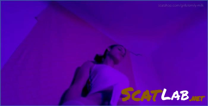 Emily Milk's Scat Smearing Sensation: FullHD Shemale Solo Play with Anal and Fingering – ScatLab poster