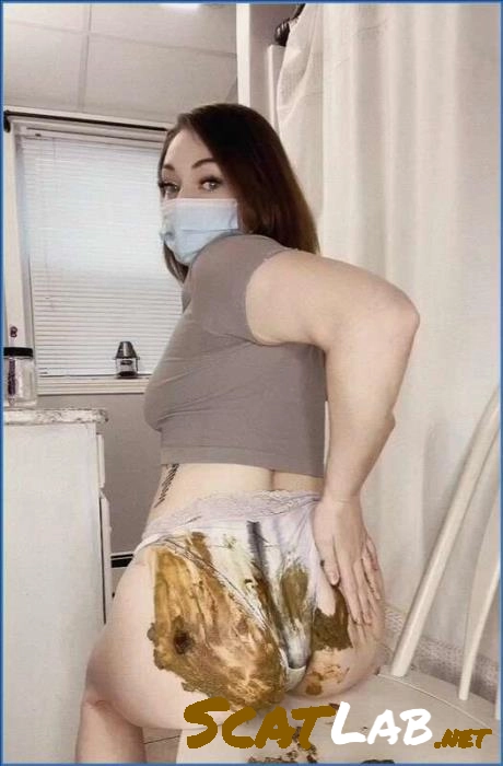 Panty Poop Toothbrush Raw Kaviar with KnkyKttn97 in FullHD – ScatLab poster