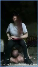 Femdom Kaviar with Mistress Jardena in Public Piss for Slut - scat porn video at ScatLab.net