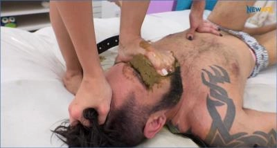 Clean This Messy With Verbal Humiliation and Lesbian Domination- Manuela, Daniel Santiago - related scat video at ScatLab