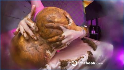 Sweet Betty Parlour in Nasty Morning Poo Cream FullHD Scat Play - scat porn video at ScatLab.net