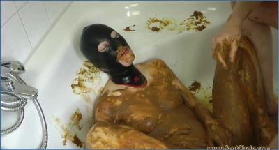 Perform Enema and Extreme Toilet Play in Group Scat Fetish - scat porn video at ScatLab.net