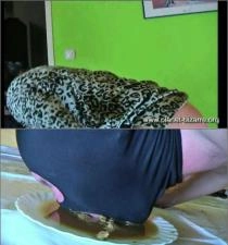 Lady Jeannette's Scat Feast in HD - scat porn video at ScatLab.net