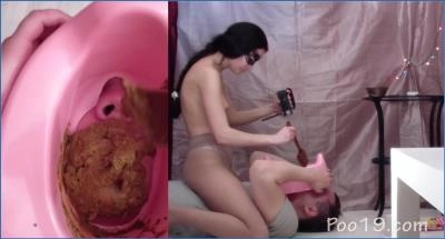 Extreme Russian-Ukrainian Fetish: Scat, Humiliation, and Domination with Milana Smelly - scat porn video at ScatLab.net