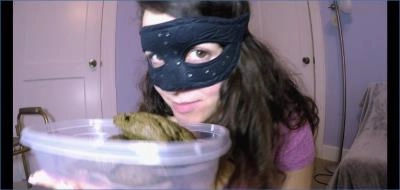 LoveRachelle2 Eats Her Shit With A Smile in Femdom Scat Porn - scat porn video at ScatLab.net