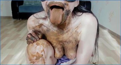 Lina's Extreme Scat vid in Blood and Shit Part 2 FullHD 1080p - scat porn video at ScatLab.net