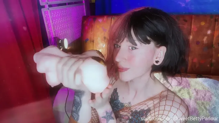 Sweet Betty Transforms from Innocent to Dirty in Solo Scat Show - scat porn video at ScatLab.net