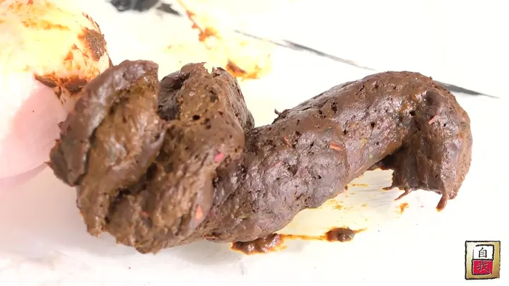 Lusty Women Ride Dildos While Unleashing Messy Poops - Scat & - scat porn video at ScatLab.net