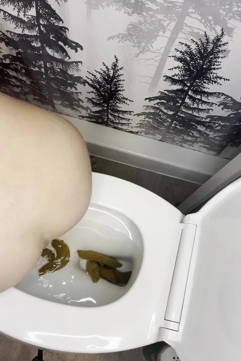 Fresh Homemade Brown Drop: Unhurried Solo Scat Release - scat porn video at ScatLab.net